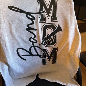 Gray Band Mom T-Shirt